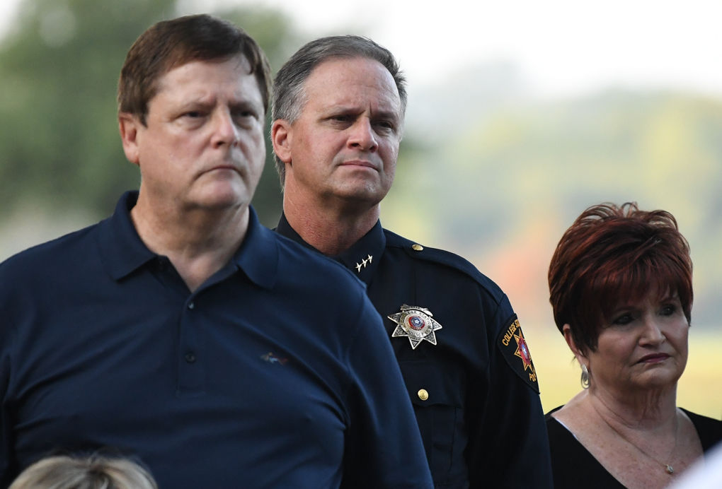 9/11 ceremony at Veterans Park